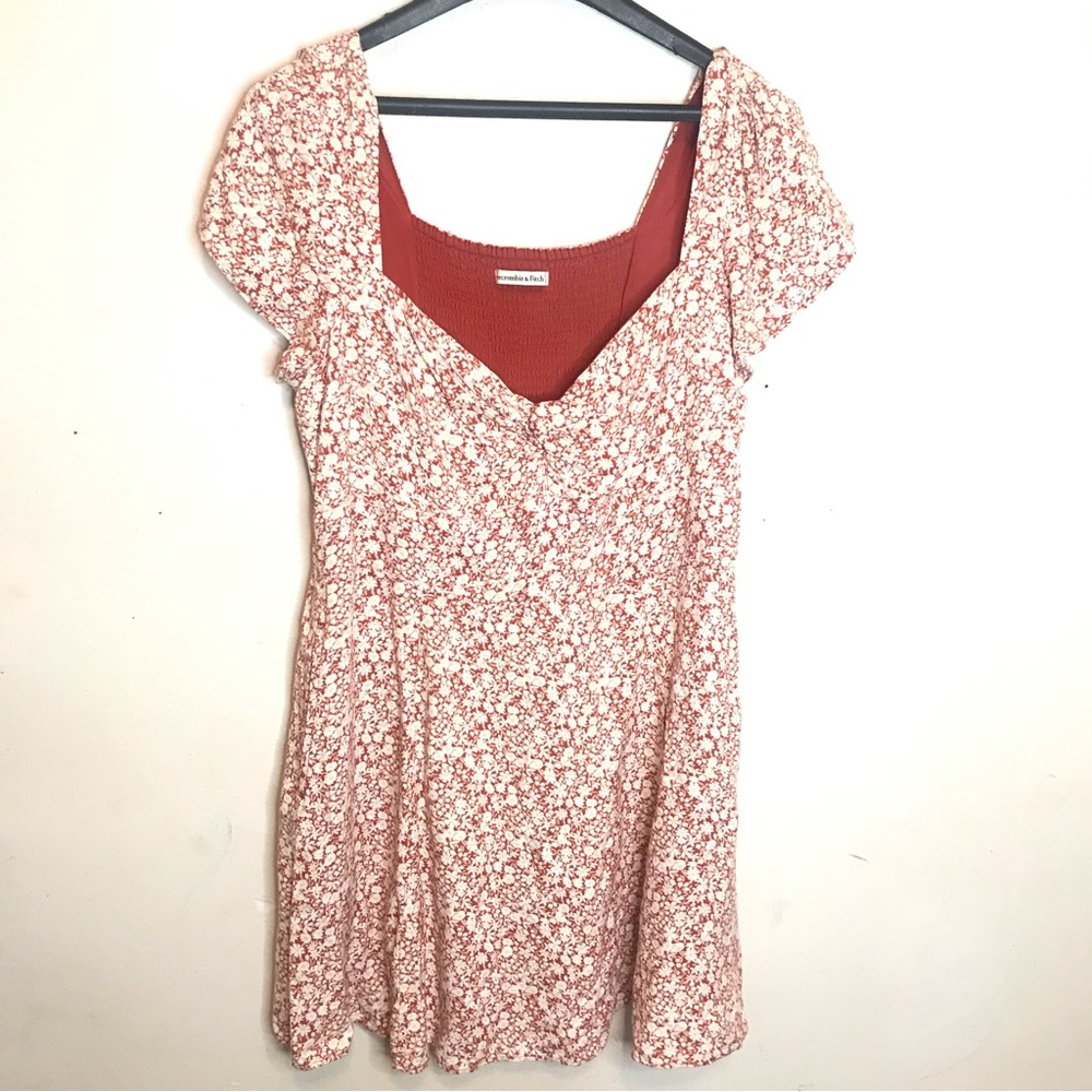 Abercrombie & Fitch Pink Floral Mini Dress